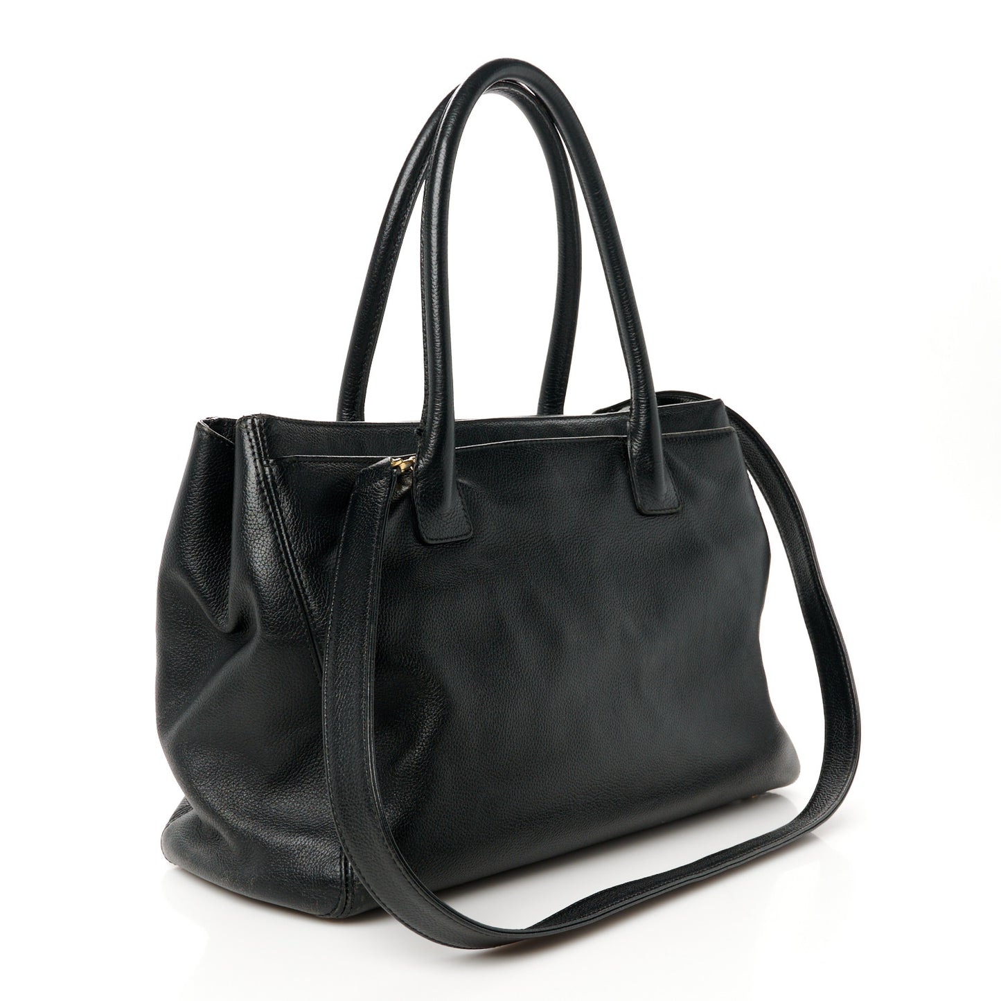 Caviar Cerf Executive Shopper Tote Black