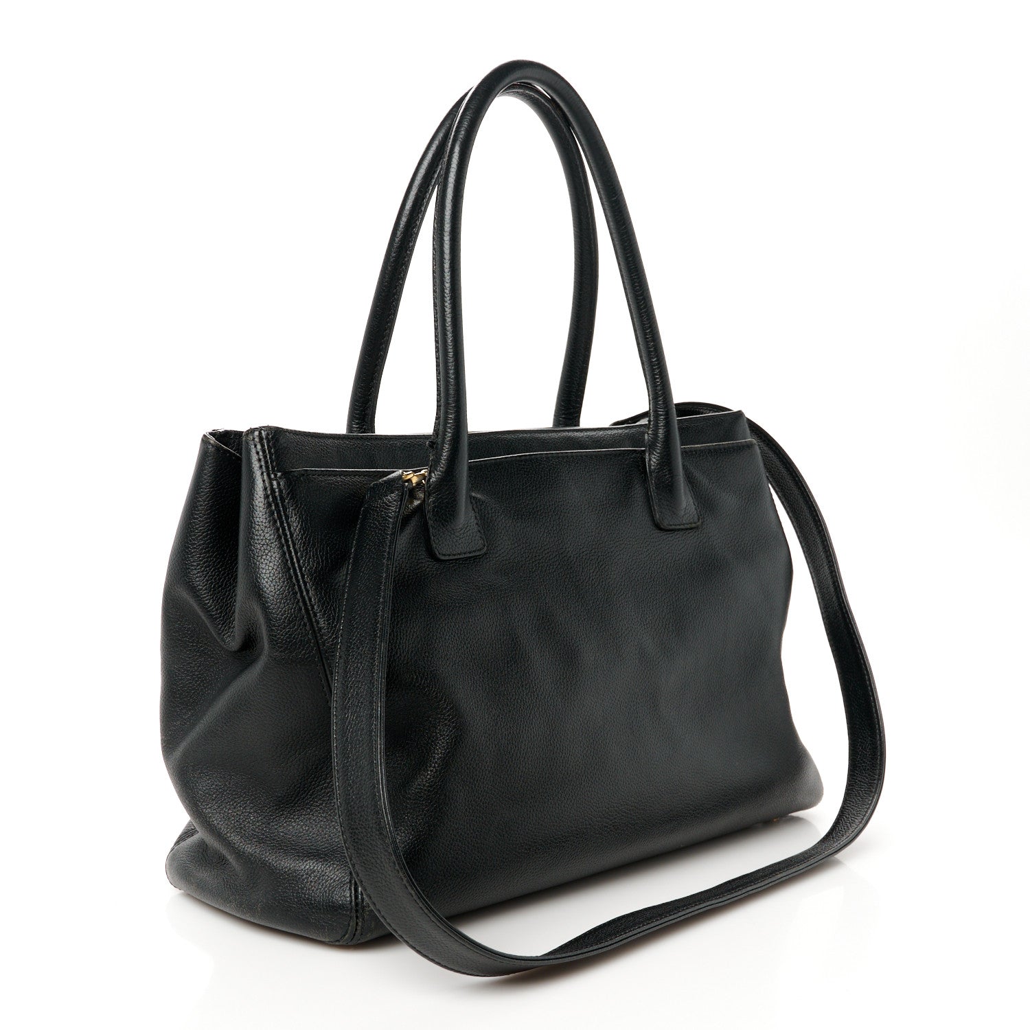Chanel Caviar Cerf Executive Shopper Tote Black 3 of 18