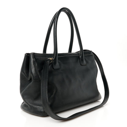 Chanel Caviar Cerf Executive Shopper Tote Black 3 of 18