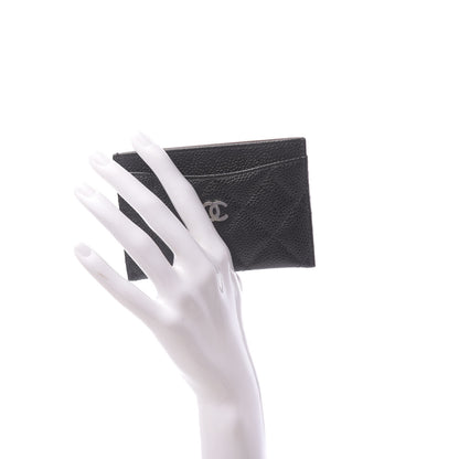 Chanel Caviar Quilted Card Holder Black 2 of 9