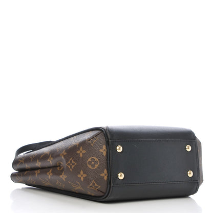 Louis Vuitton Calfskin Monogram Kimono Tote PM Black 4 of 7