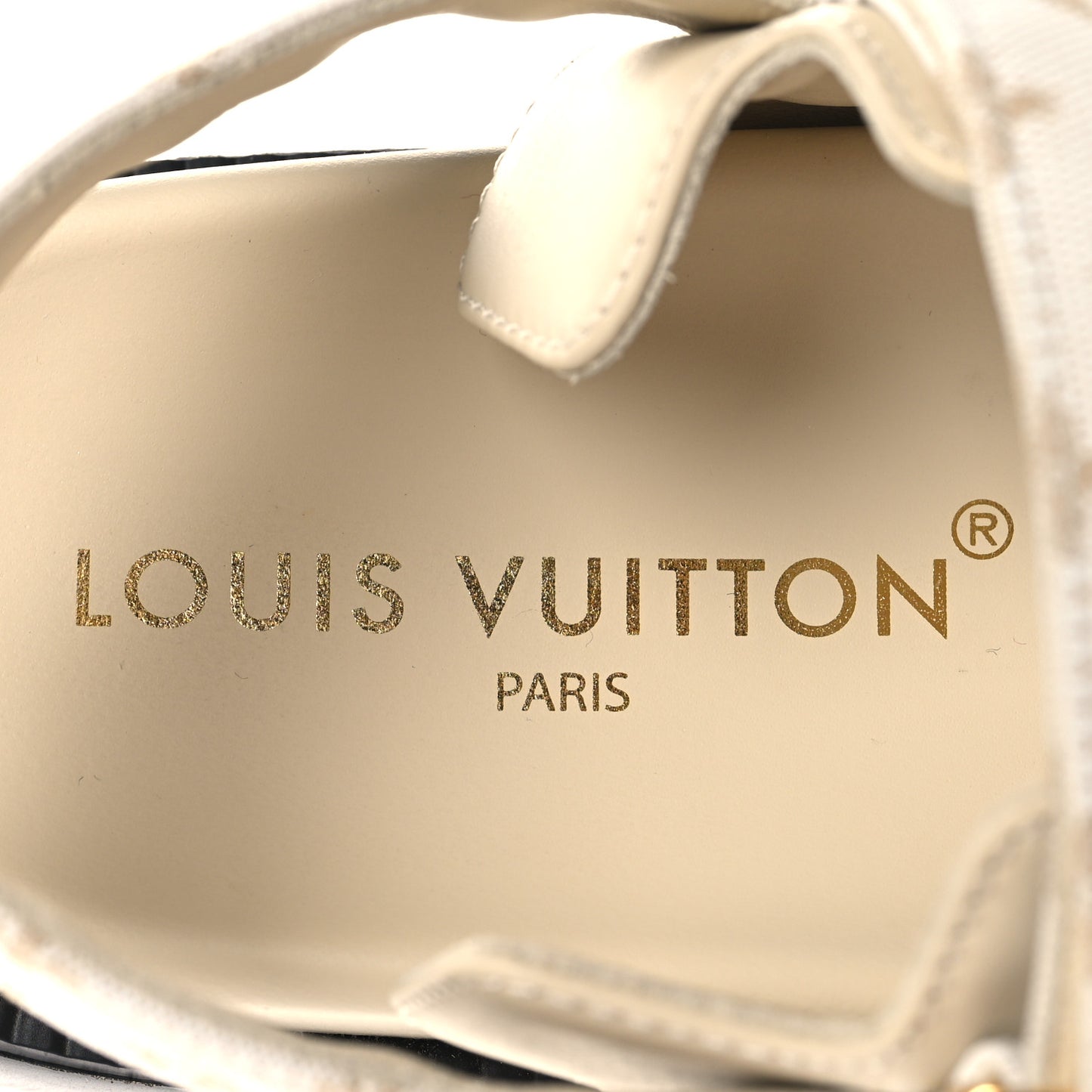 Monogram LV Sunset Comfort Flat Sandals 39 Dune Beige