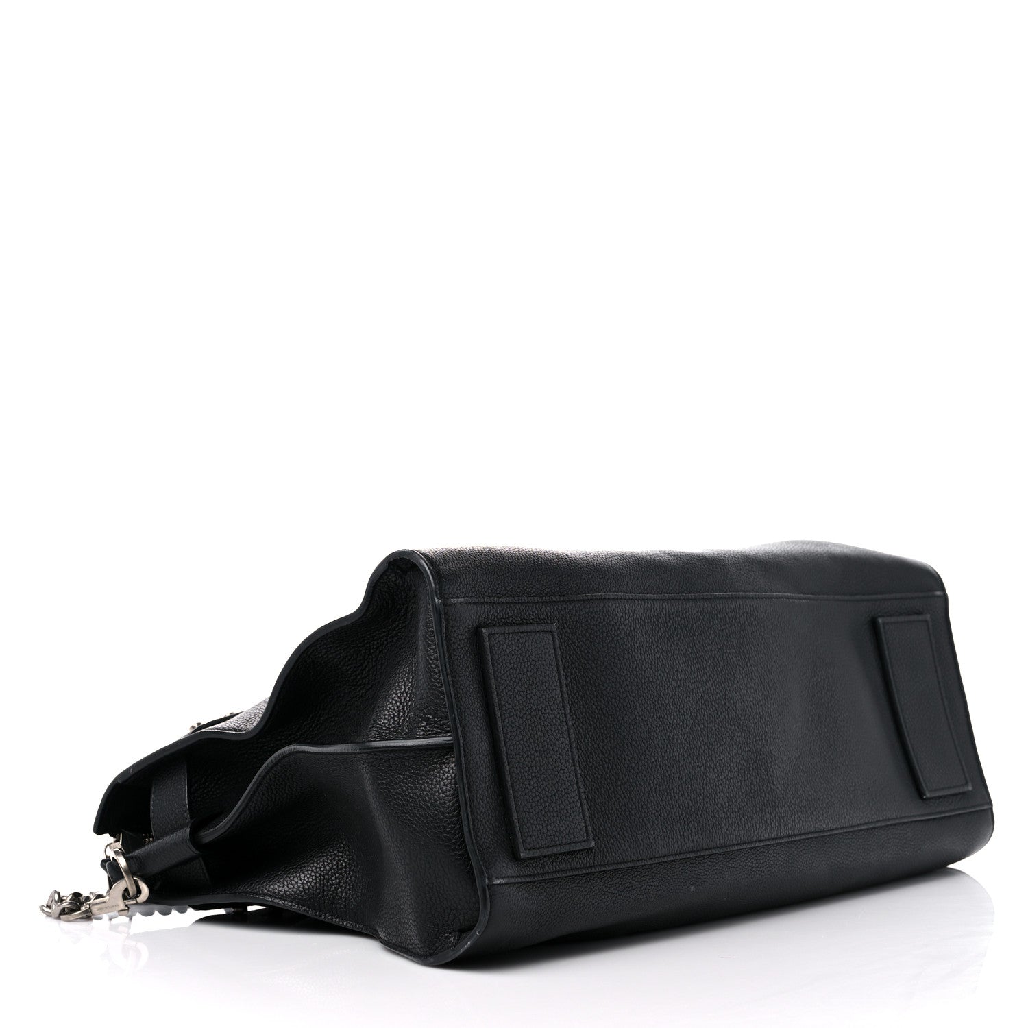 Saint Laurent Grained Calfskin Medium Souple Sac De Jour Duffle Black 7 of 33