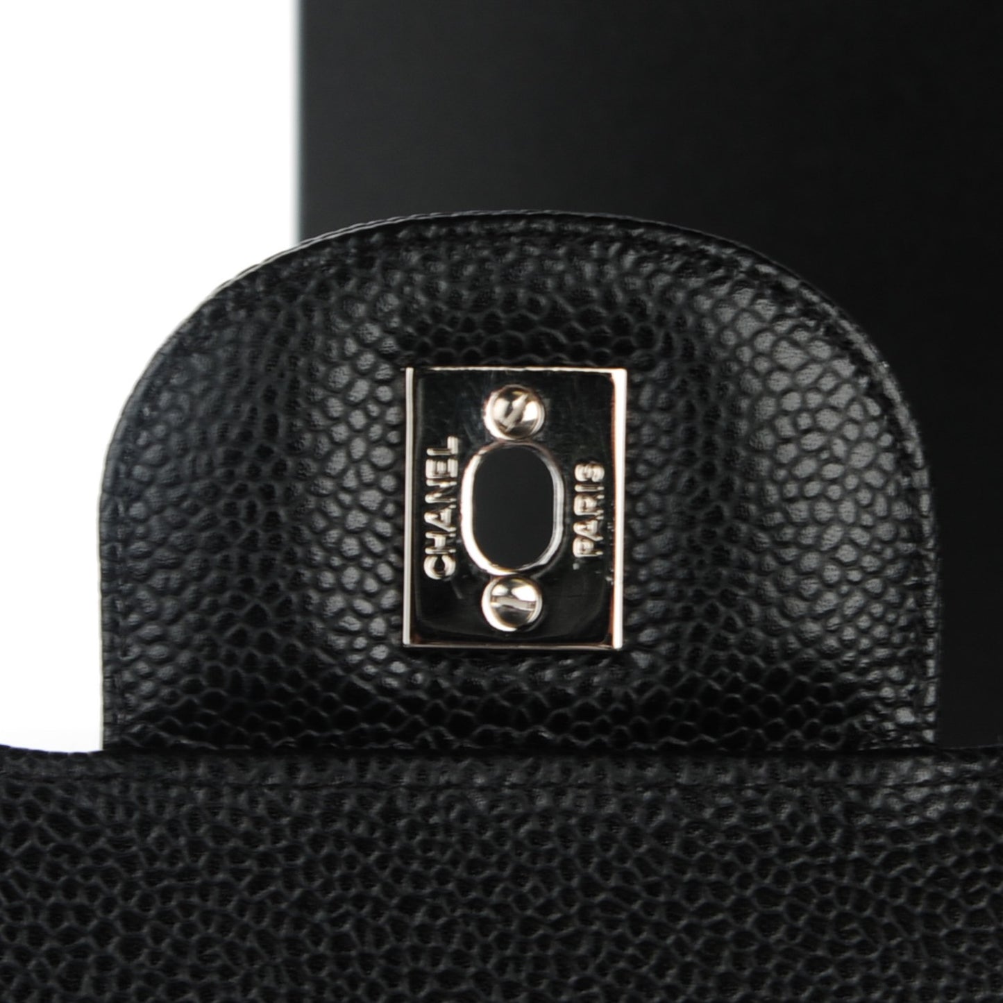 Caviar Quilted Jumbo Single Flap Black