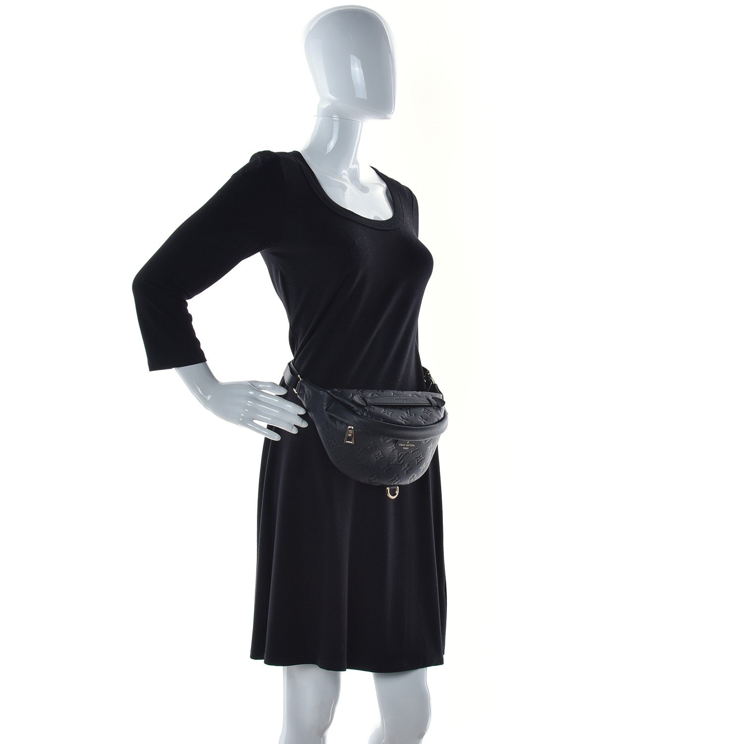 Louis Vuitton Empreinte BumBag Black 3 of 7