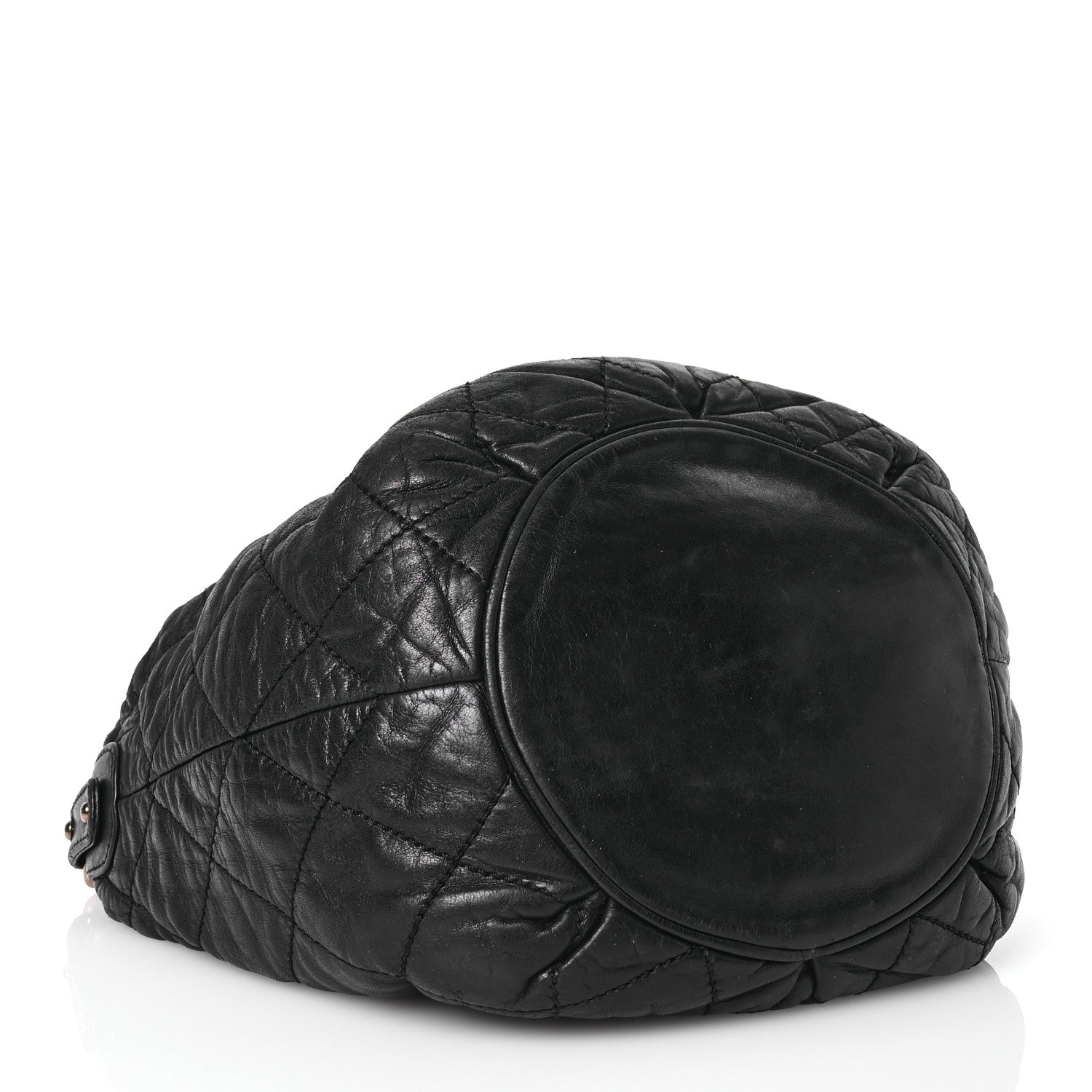 Chanel Lambskin Quilted Cloudy Bundle Hobo Black 4 of 14