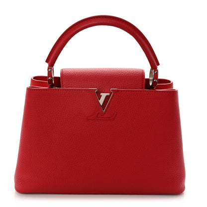 Louis Vuitton Taurillon Capucines PM Rubis 1 of 12