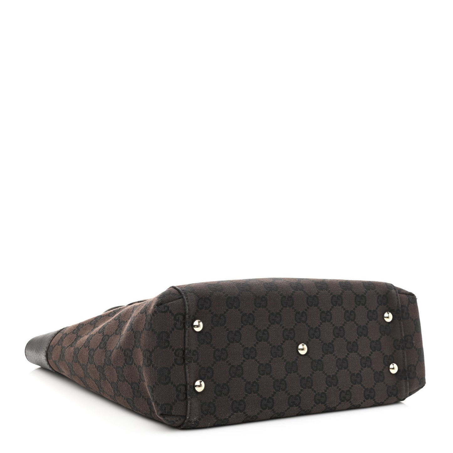 Monogram Crest Tote Brown