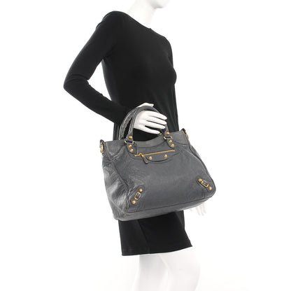 Balenciaga Agneau Giant 12 Gold Hardware Velo Gris Tarmac 3 of 15