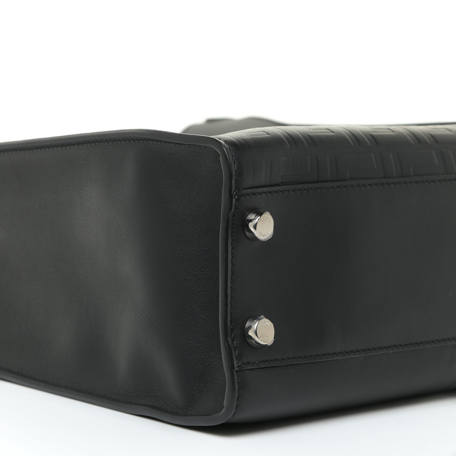Fendi Vitello Grace FF Gradient Embossed Peekaboo X-Lite Fit Black 9 of 19