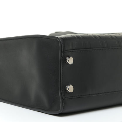 Fendi Vitello Grace FF Gradient Embossed Peekaboo X-Lite Fit Black 9 of 19