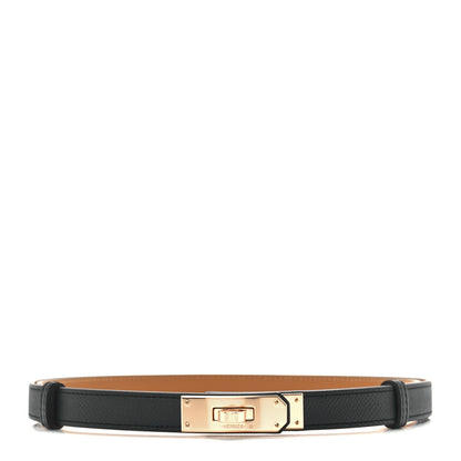 Hermes Epsom Kelly Belt Black 1 of 6