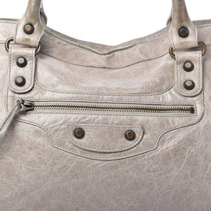 Balenciaga Chevre Classic Hardware City Greige 10 of 15