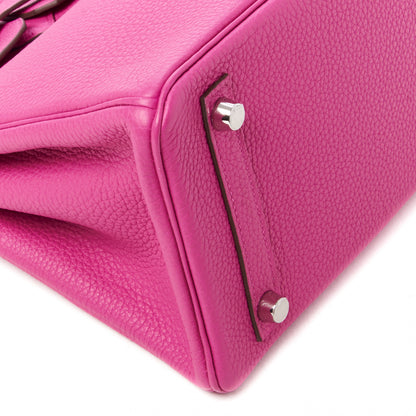Hermes Togo Birkin 25 Magnolia 6 of 29