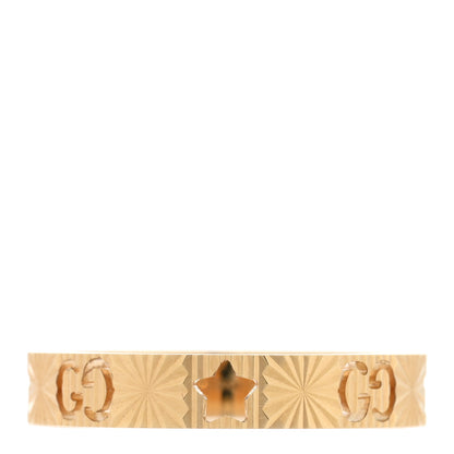 Gucci 18K Yellow Gold Icon Stars Band Ring 60 9 1 of 4