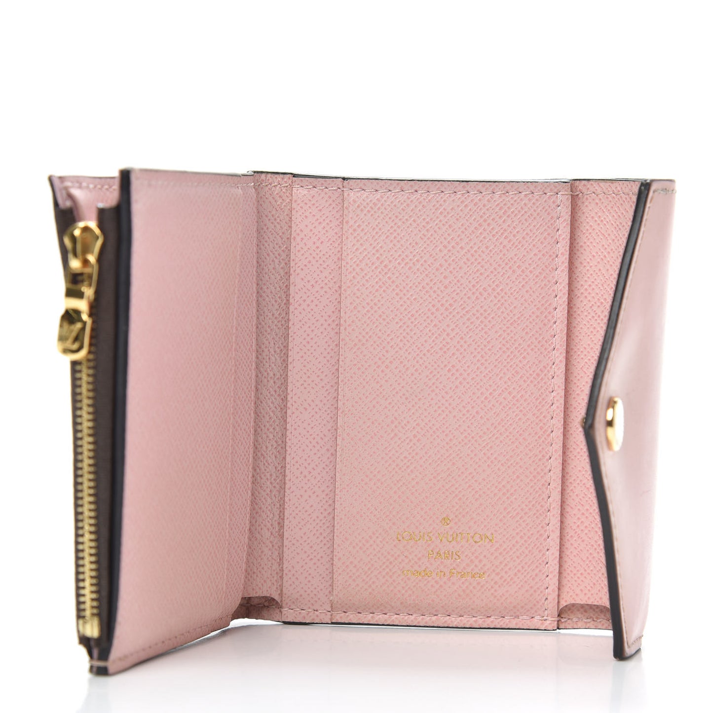 Monogram Zoe Wallet Rose Ballerine