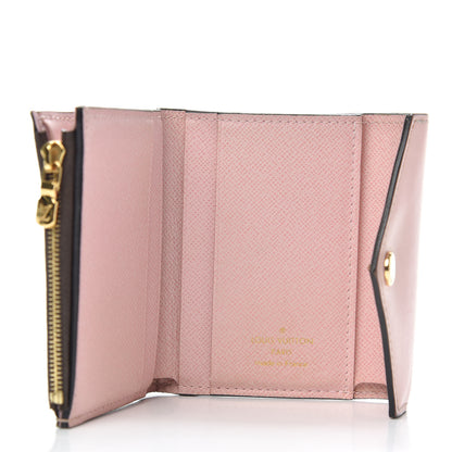 Louis Vuitton Monogram Zoe Wallet Rose Ballerine 5 of 11