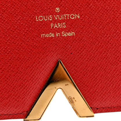 Louis Vuitton Monogram Calfskin Kimono Wallet Cherry 5 of 7