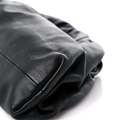 Bottega Veneta Smooth Butter Calf The Pouch Oversized Clutch Black 11 of 12