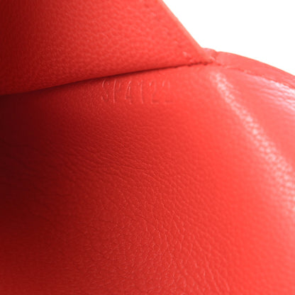 Louis Vuitton Calfskin Notebook Cover MM Rouge Orange 7 of 7