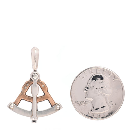 David Yurman Sterling Silver Bronze Maritime Sexton Amulet Pendant 2 of 3