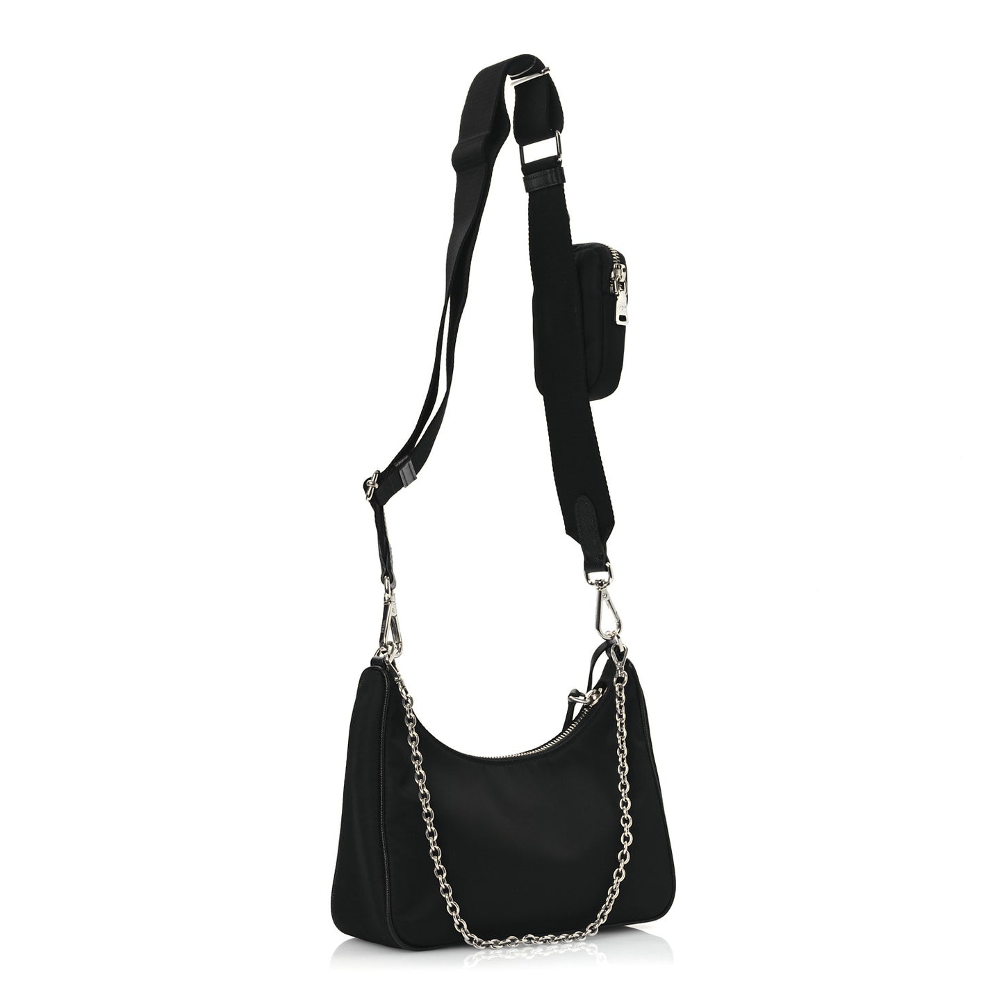 Nylon Re-Edition 2005 Shoulder Bag Black