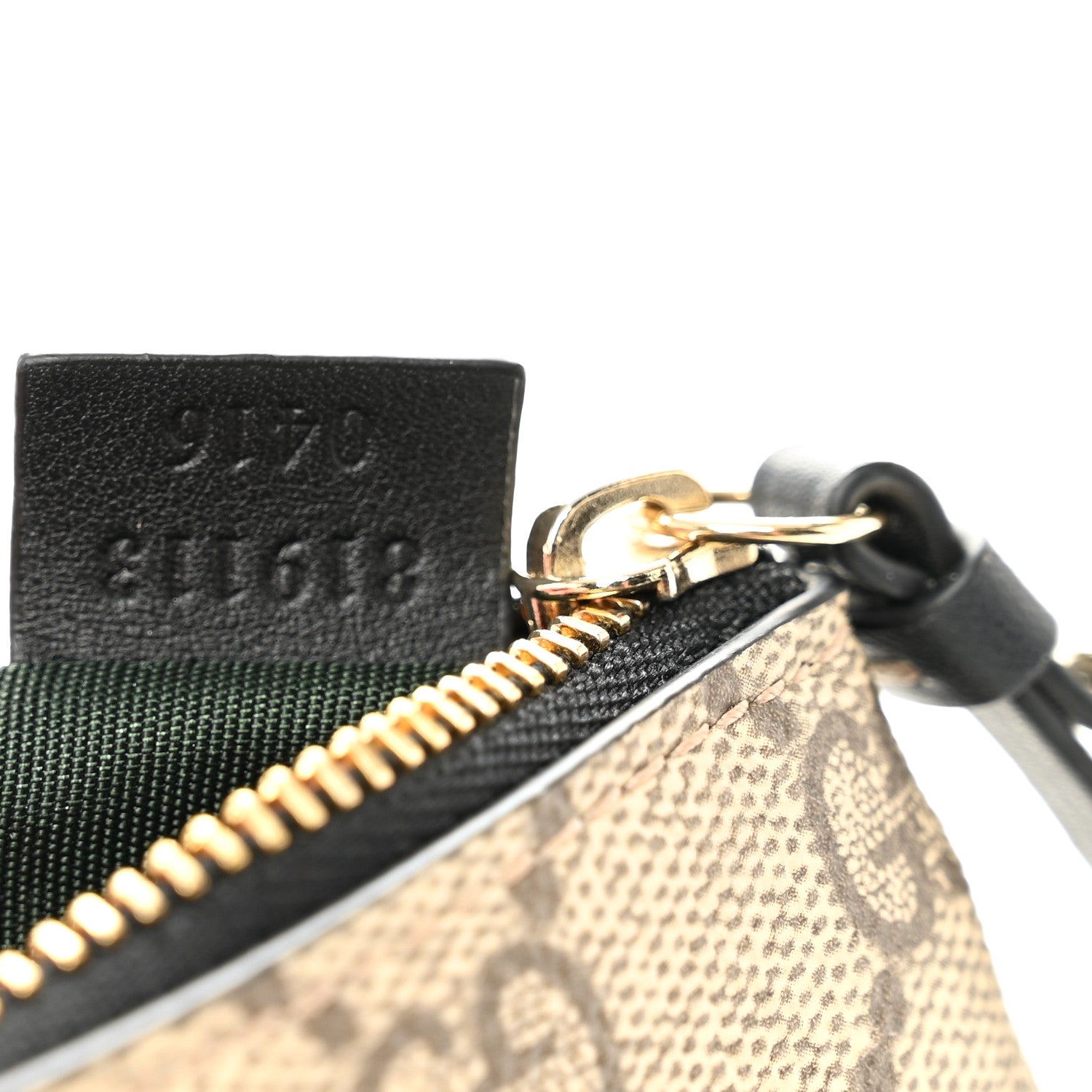 Gucci GG Supreme Monogram Selleria Key Case Black 7 of 7