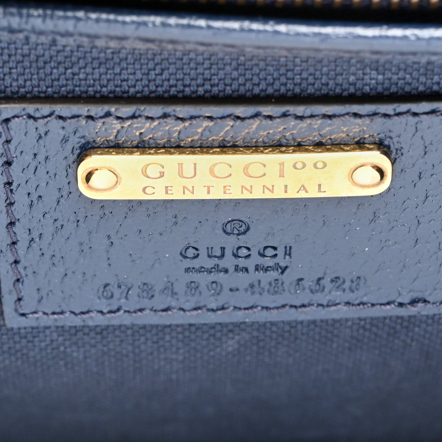 Gucci Calfskin Kaleidoscope Medium Bamboo 1947 Top Handle Bag Blue Orange Multicolor Blue Agata 7 of 10