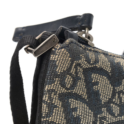 Christian Dior Monogram Shoulder Bag Pochette Blue 10 of 10