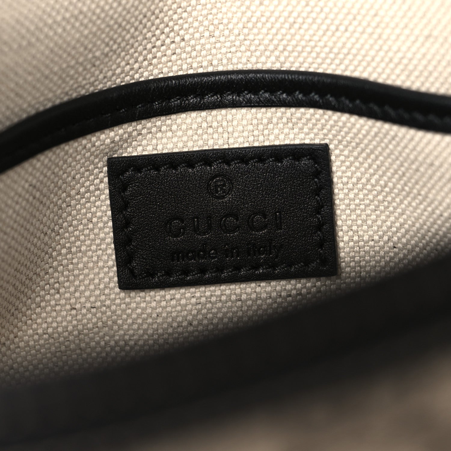 Gucci GG Supreme Monogram Horsebit 1955 Soft Small Shoulder Bag Beige Black 6 of 10