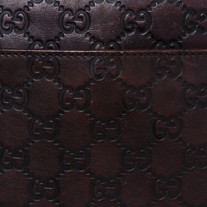 Gucci Guccissima Large Punch Tote Chocolate Brown 20 of 23