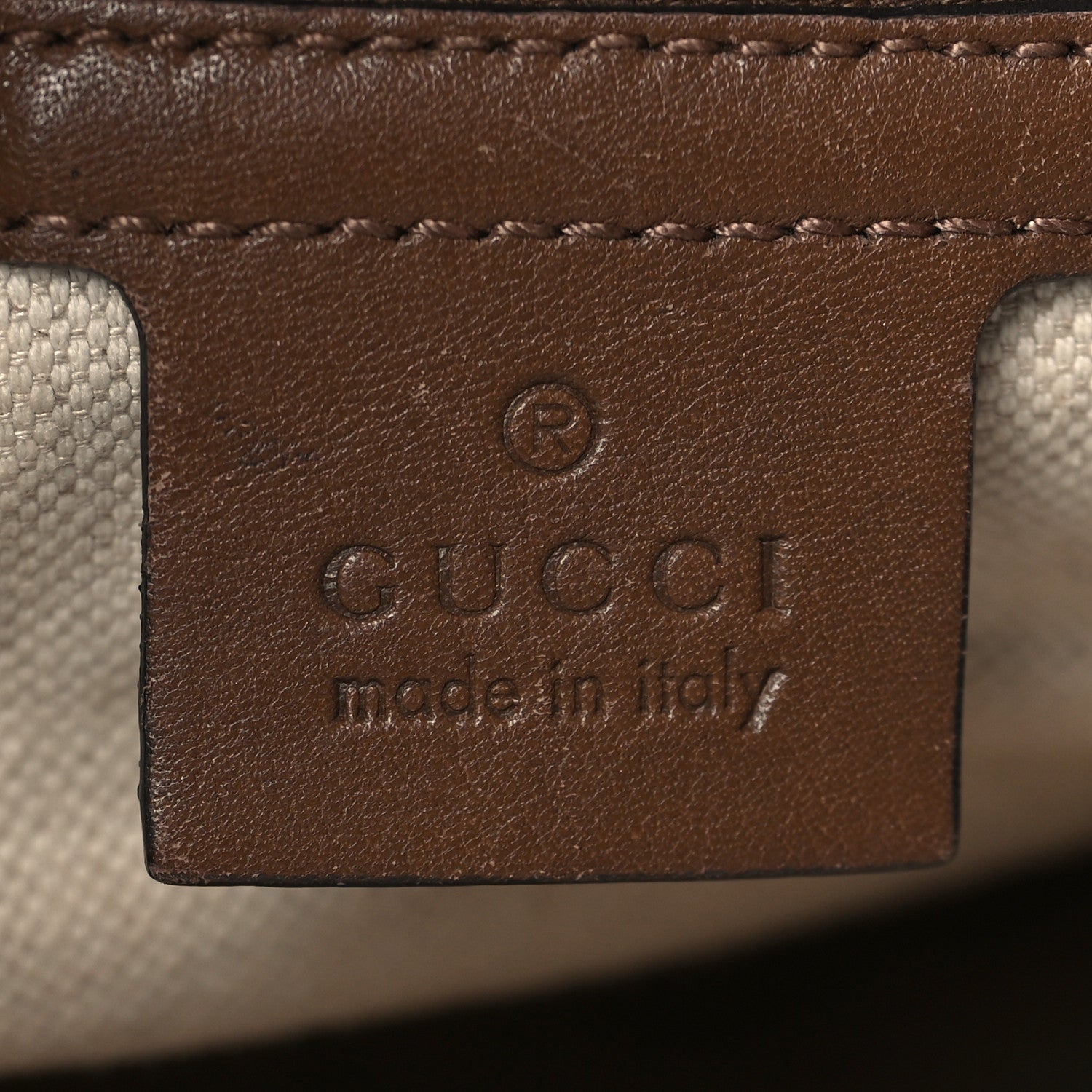 Gucci GG Supreme Monogram Margaux Calfskin Medium Nice Hobo Beige Ebony Acero 6 of 13