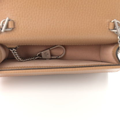 Gucci Dollar Calfskin Crystal Super Mini Dionysus Shoulder Bag Natural Tan Black Diamond 4 of 9