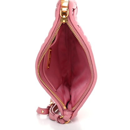 Miu Miu Nappa Matelasse Clutch Rosa 5 of 10