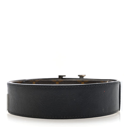 Louis Vuitton Monogram Calfskin 40mm LV Initiales Reversible Belt 90 36 Black 4 of 6