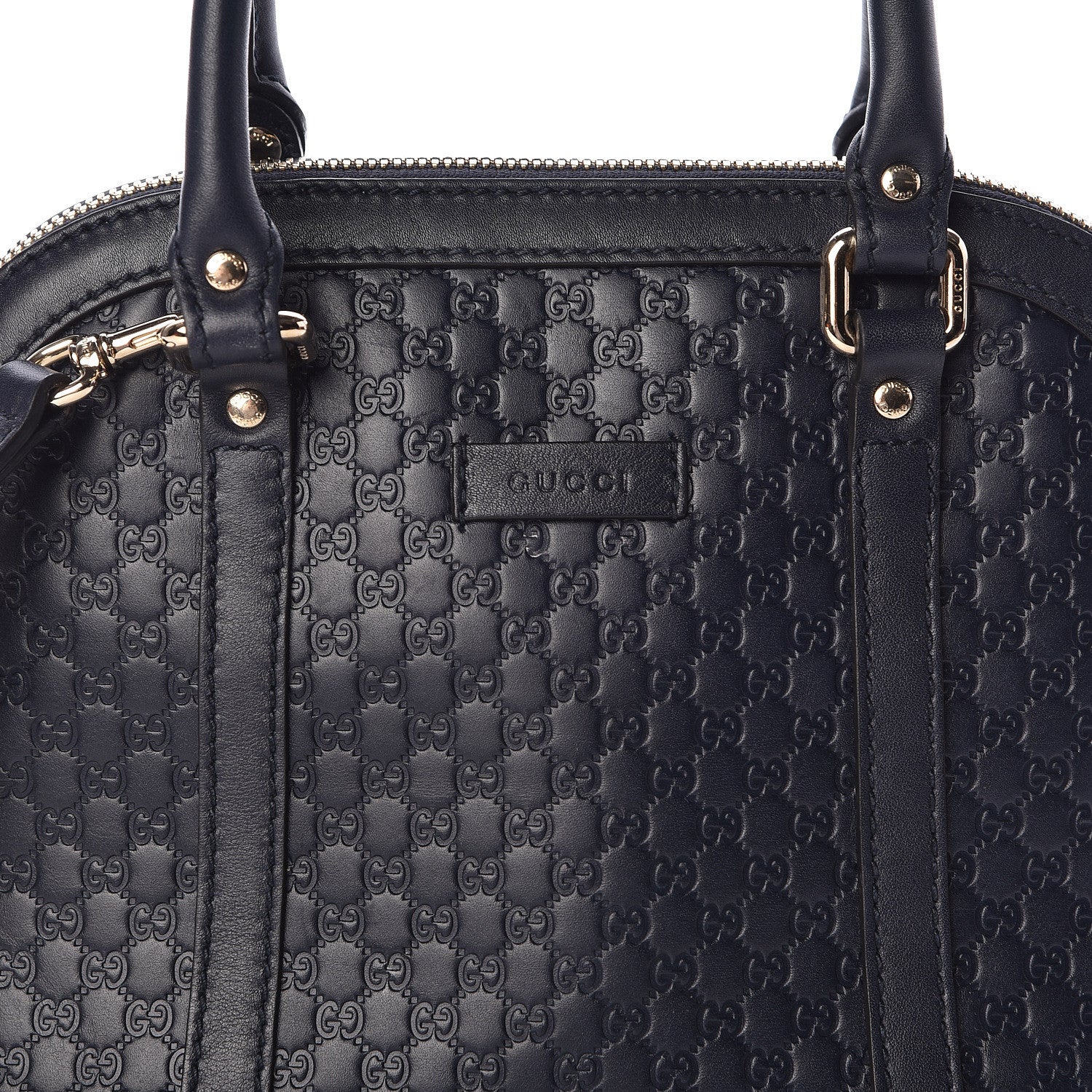 Gucci Soft Microguccissima Mini Dome Bag Blue 9 of 11