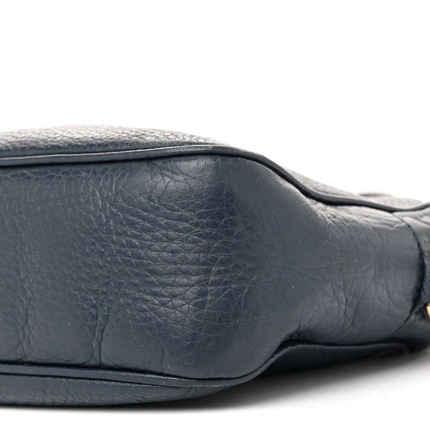 Gucci Pebbled Calfskin Small Soho Disco Bag Blue 11 of 16