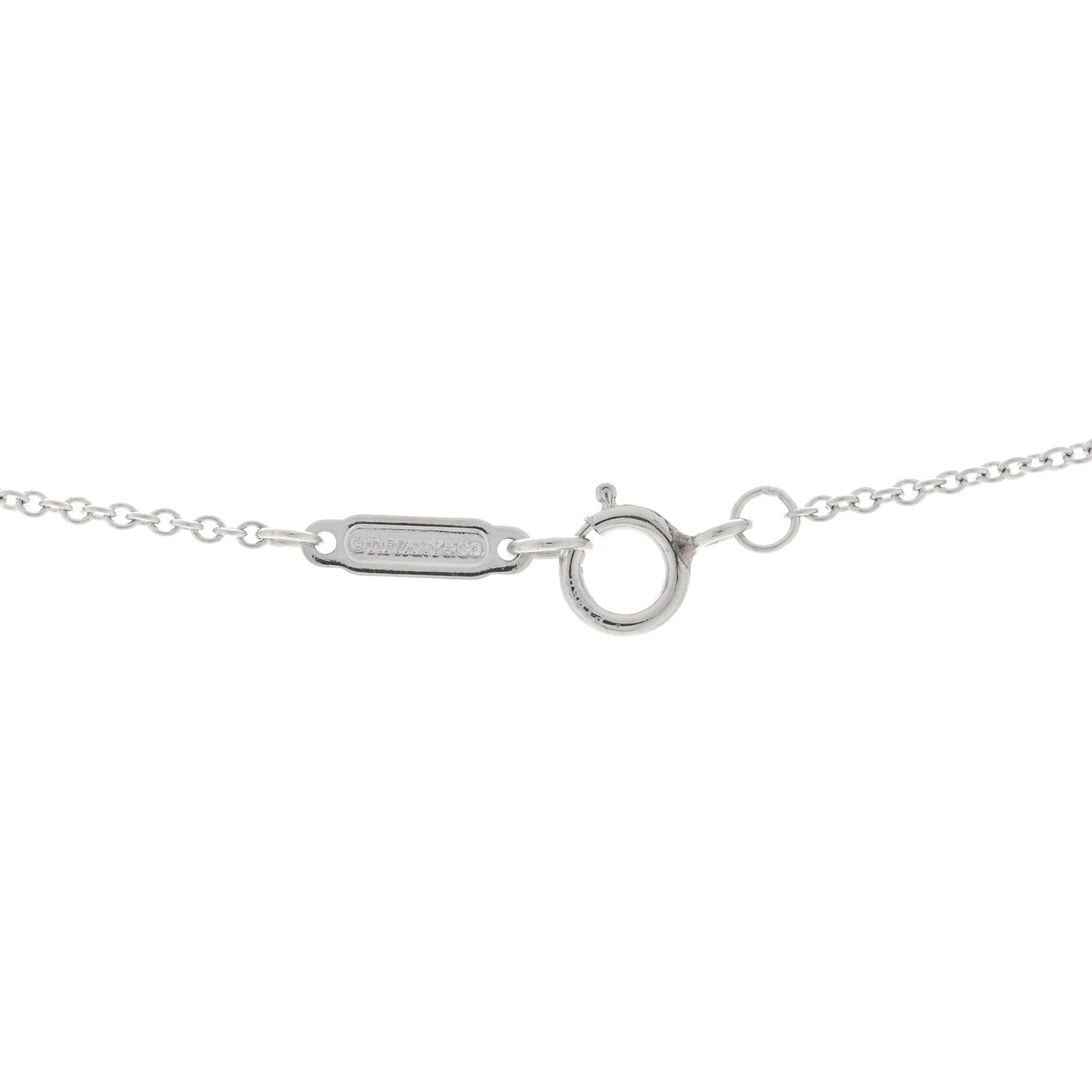 Platinum Diamond Mini Paper Flowers Pendant Necklace