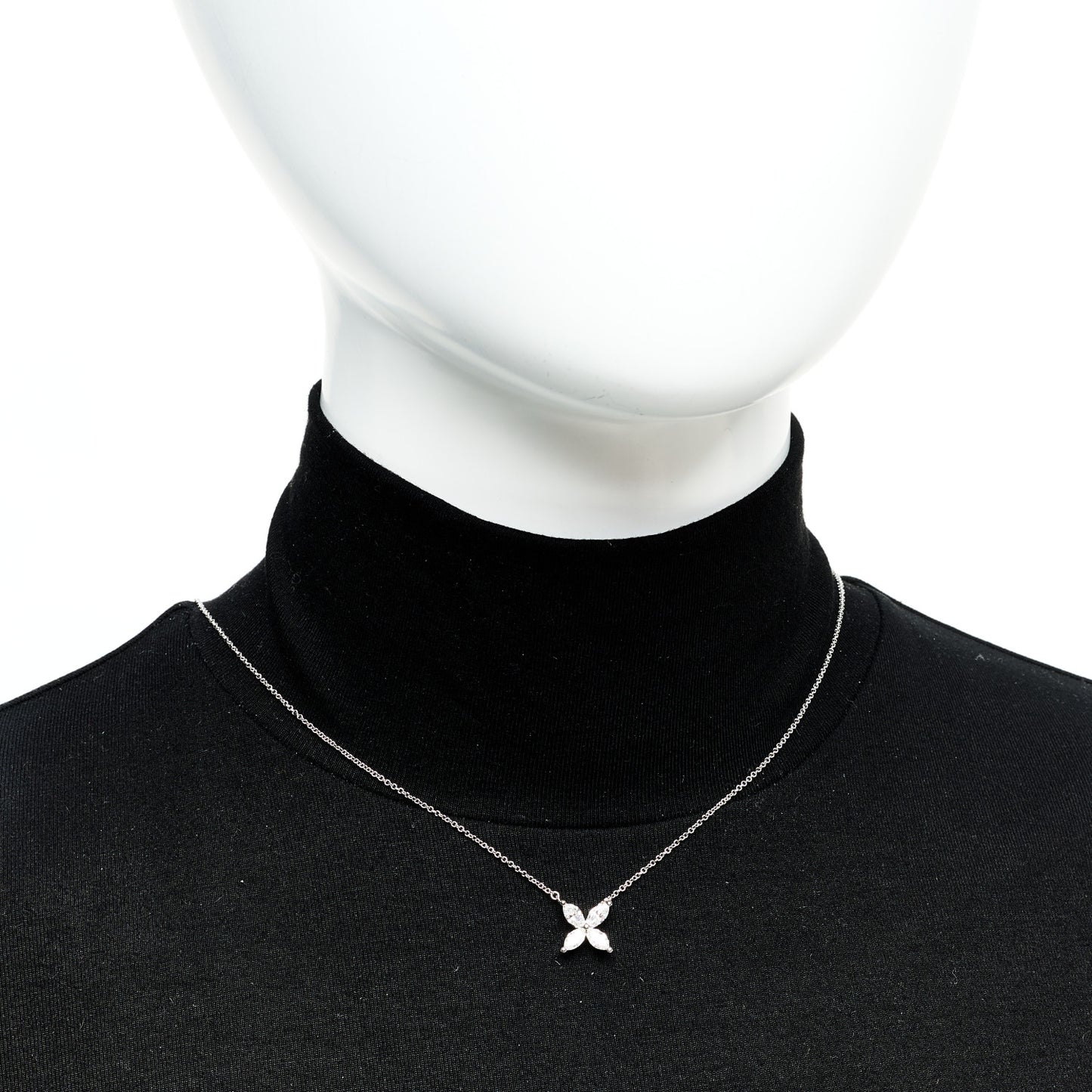 Platinum Diamond Large Victoria Necklace