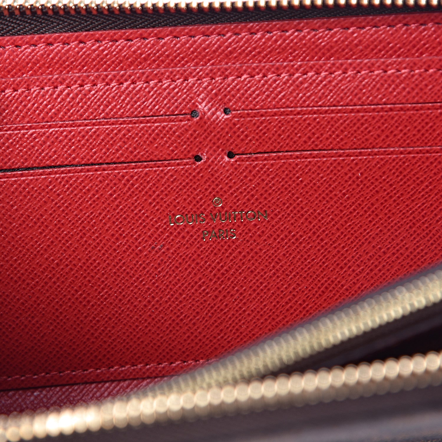 Louis Vuitton Damier Ebene Clemence Wallet 6 of 8