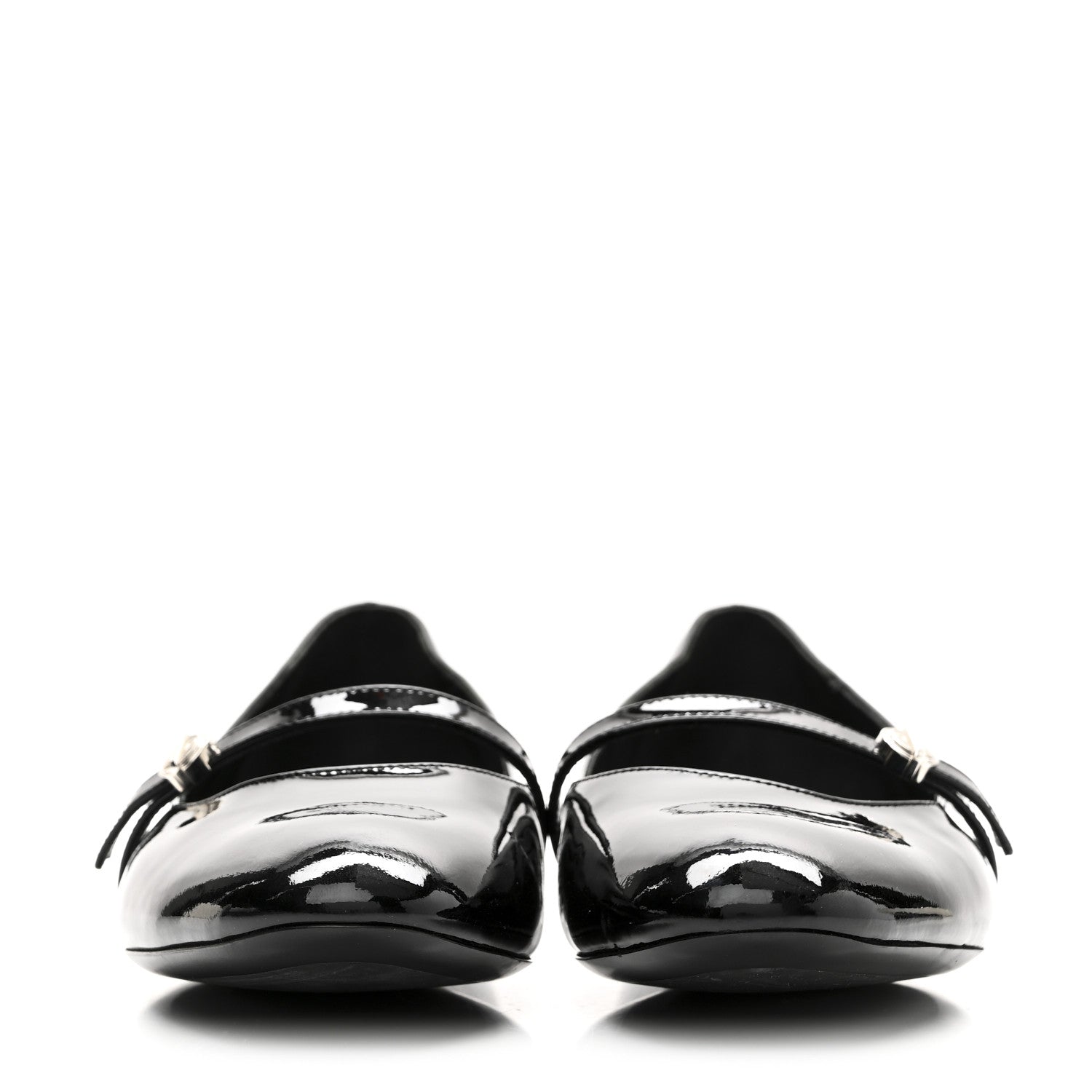 Louis Vuitton Patent Uniformes Ballet Flats 37 Black 3 of 11