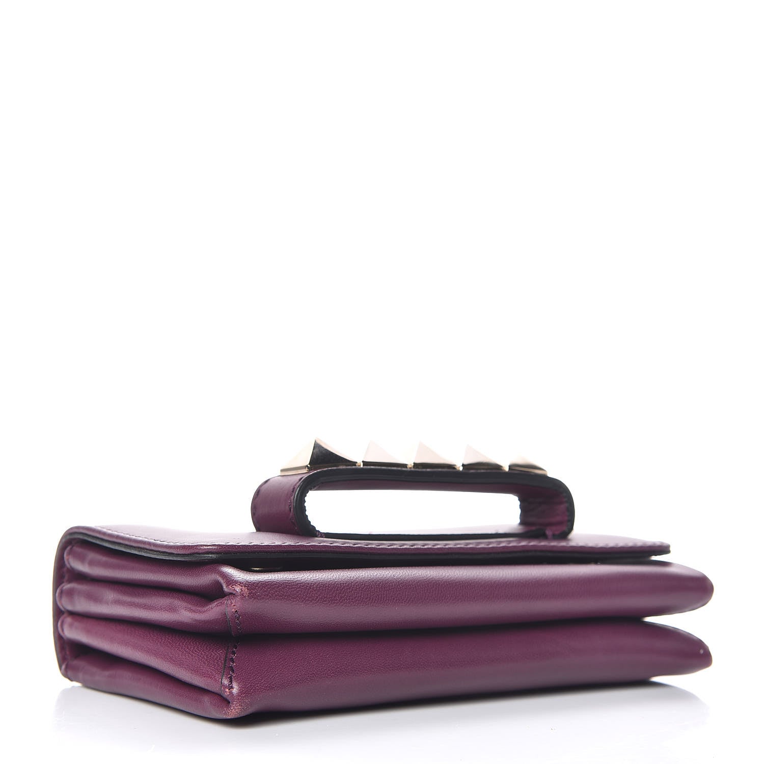 Valentino Garavani Nappa Mini Va Va Voom Shoulder Bag Aubergine 4 of 9