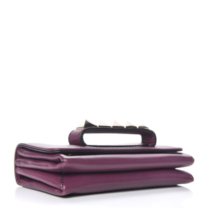 Valentino Garavani Nappa Mini Va Va Voom Shoulder Bag Aubergine 4 of 9
