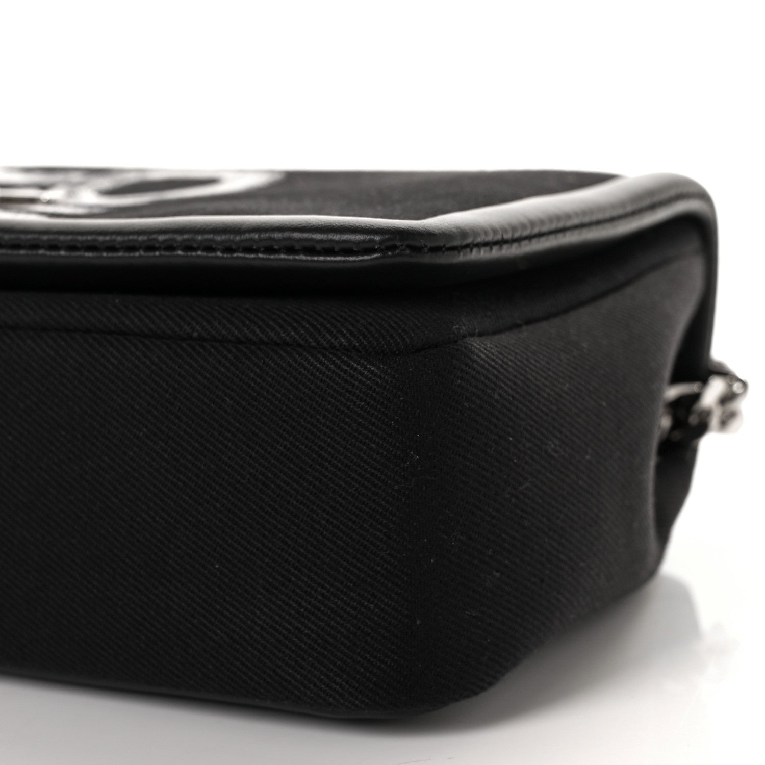 Burberry Canvas Printed Small Love Lola Bag Black 7 of 8