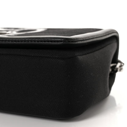Burberry Canvas Printed Small Love Lola Bag Black 7 of 8