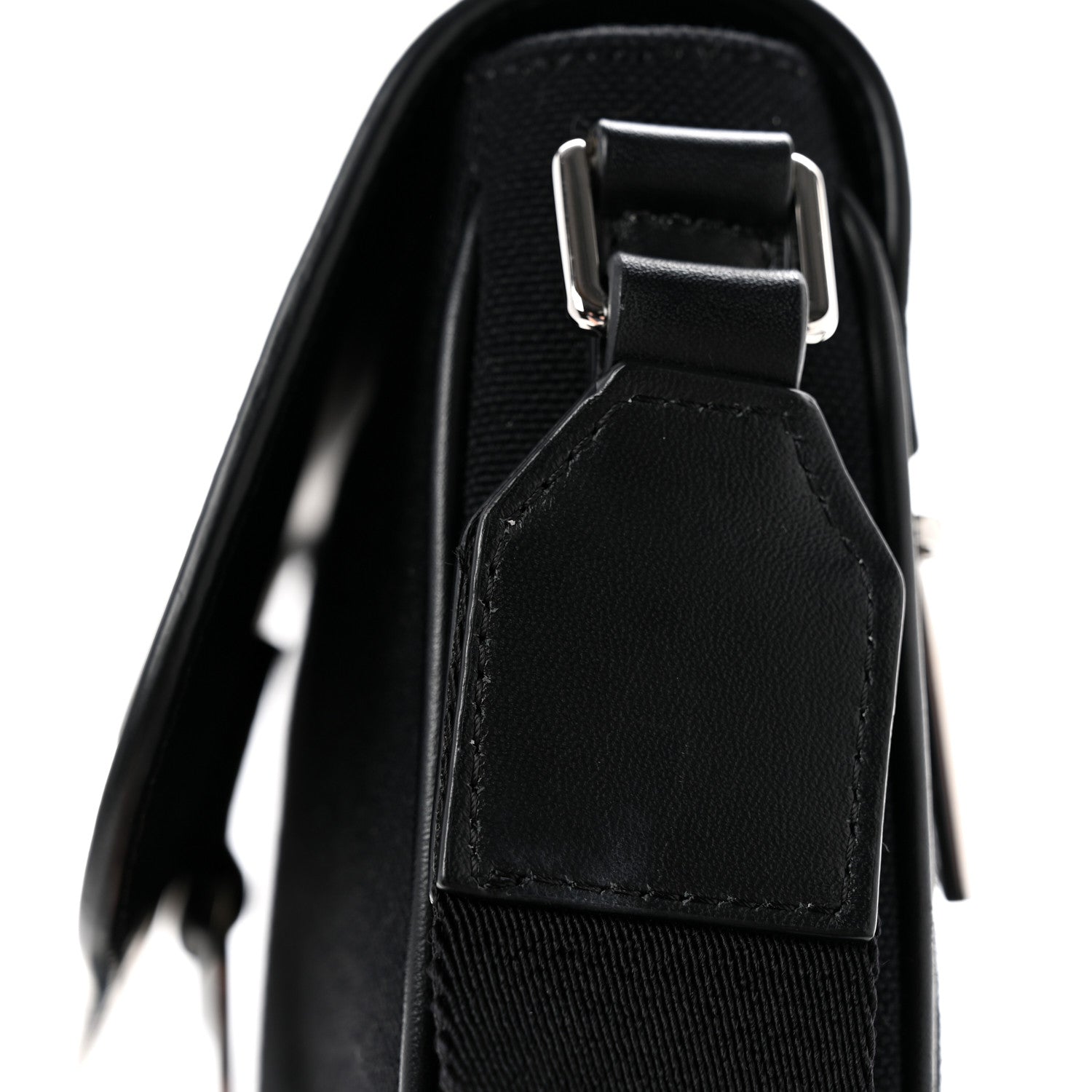 Rimowa Calfskin Canvas Never Still Crossbody Flap Bag Black