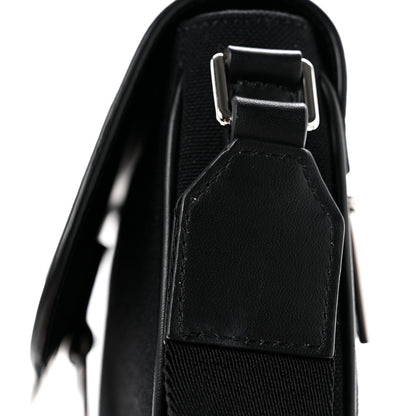 Rimowa Calfskin Canvas Never Still Crossbody Flap Bag Black 14 of 14