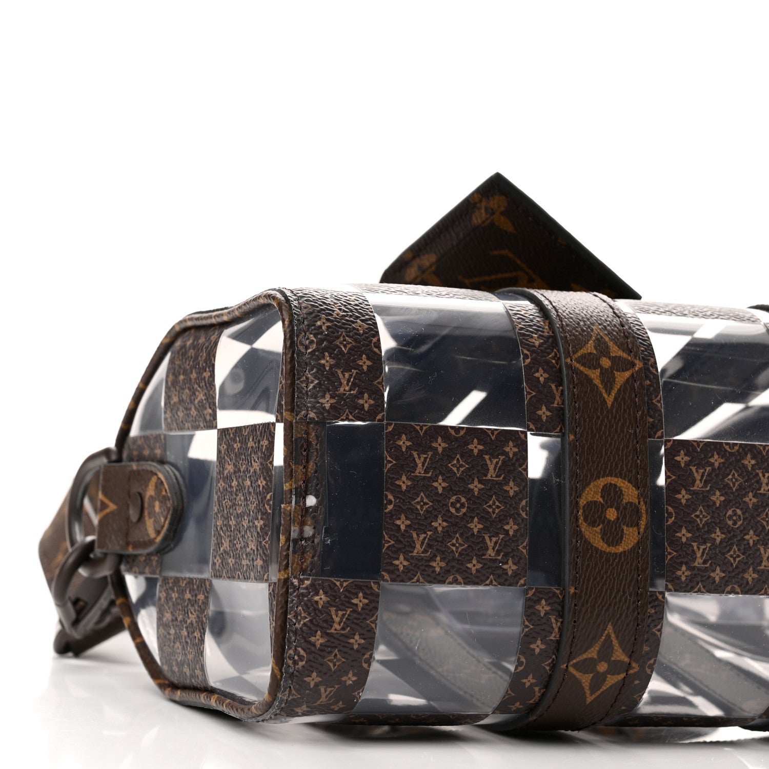 Louis Vuitton PVC Monogram Chess Keepall Bandouliere 25 8 of 10