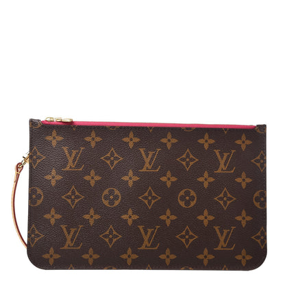 Louis Vuitton Monogram Neverfull MM GM Pochette Pivoine 1 of 7