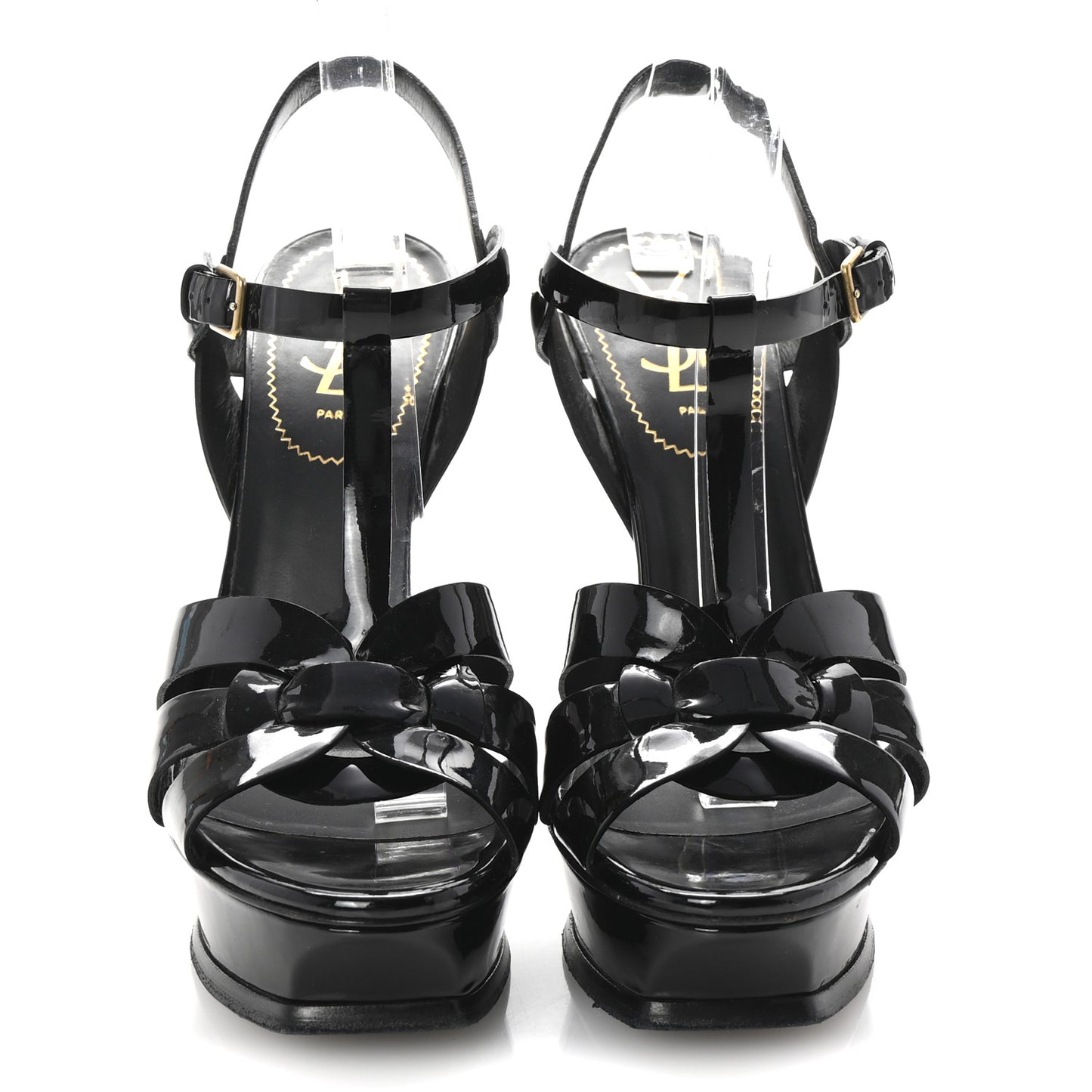 Patent Tribute 105 Platform Sandals 39 Black